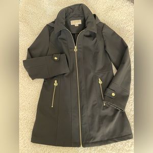 Michael Kors Black and Gold Winter Coat